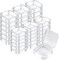 36PCS Organizer Boxes – Small Rectangle Plastic Storage Containers for Clay Beads, Bracelet Making, DIY Jewelry, Crafts & Nail Art Supplies